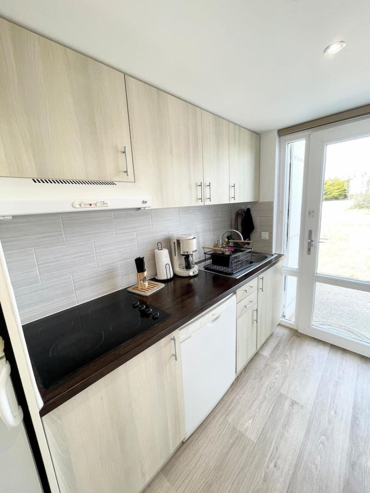 Maisonnette De Charme Refaite A Neuf Vue Mer กิเดล ภายนอก รูปภาพ