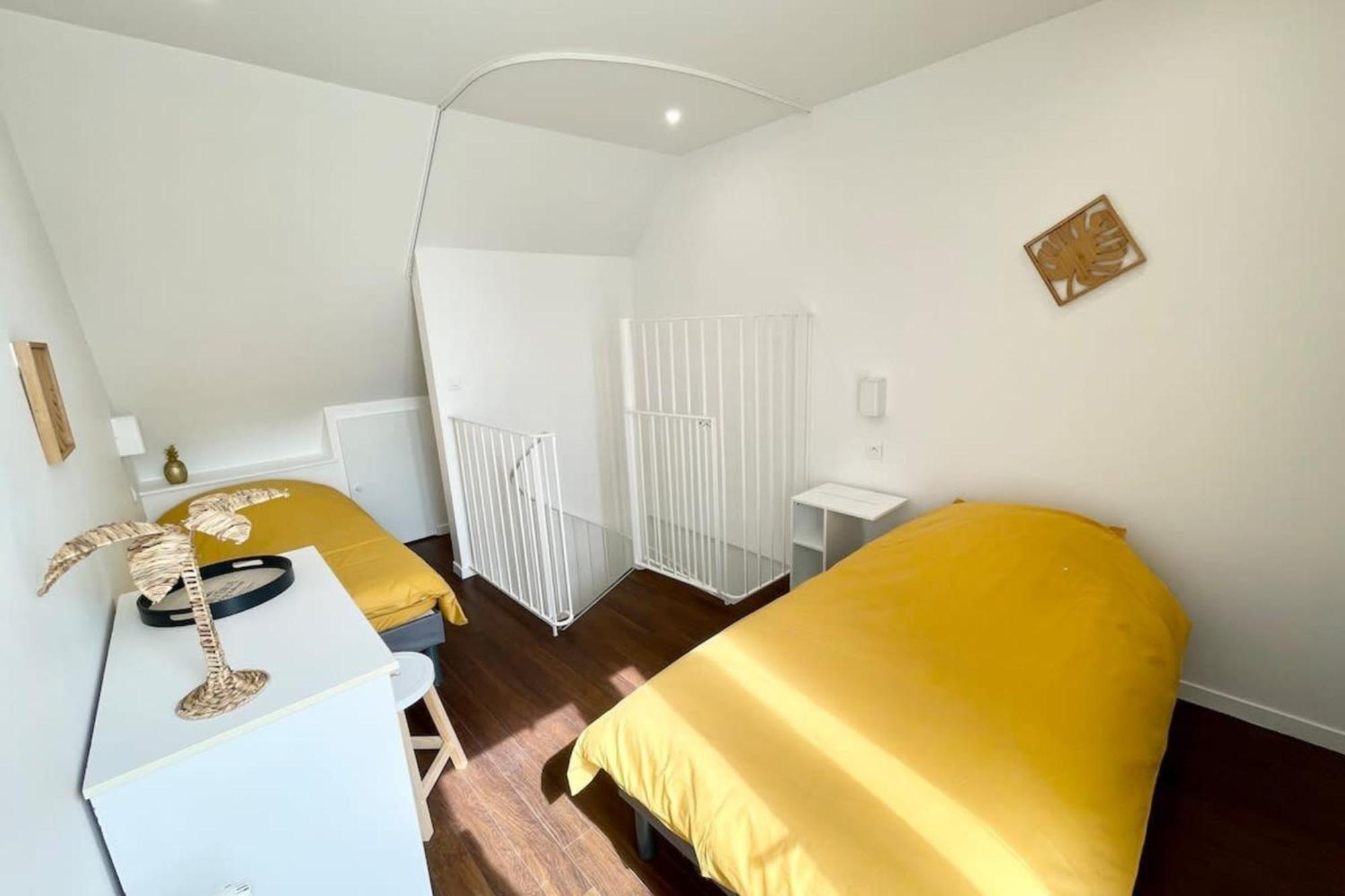 Maisonnette De Charme Refaite A Neuf Vue Mer กิเดล ภายนอก รูปภาพ